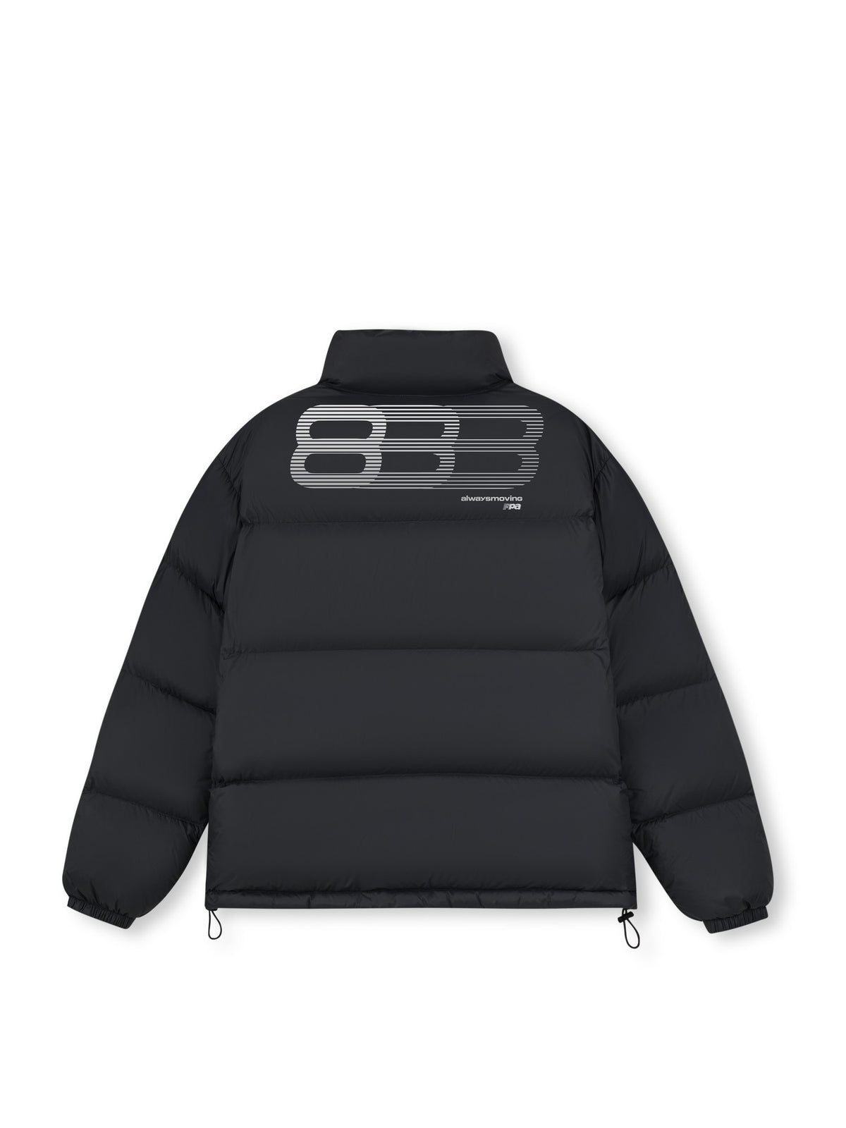 FPA Phantom 8 Short Down Jacket with Stand Collar - Winter Thick Warm Loose Unisex Down Coat for Men