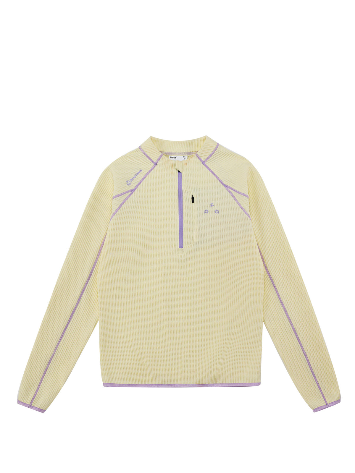 FPA Women's Half-Zip Long-Sleeve Moisture-Wicking Top – Outdoor Sporty Semi-Turtleneck Tee