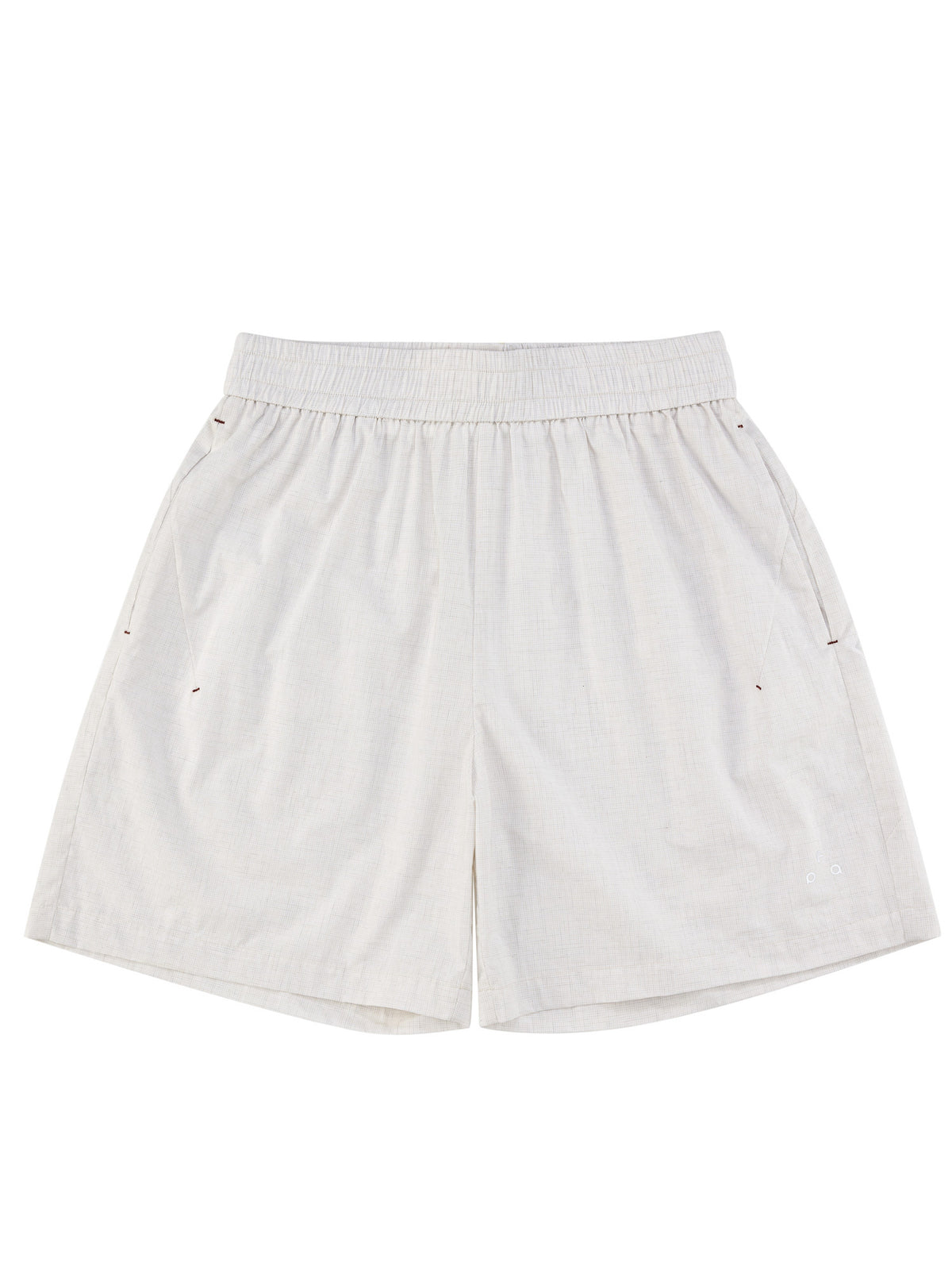 FPA Fine Check High-Density Casual Shorts Summer Straight-Leg Lightweight Couple's Sports Set 5-Point Shorts