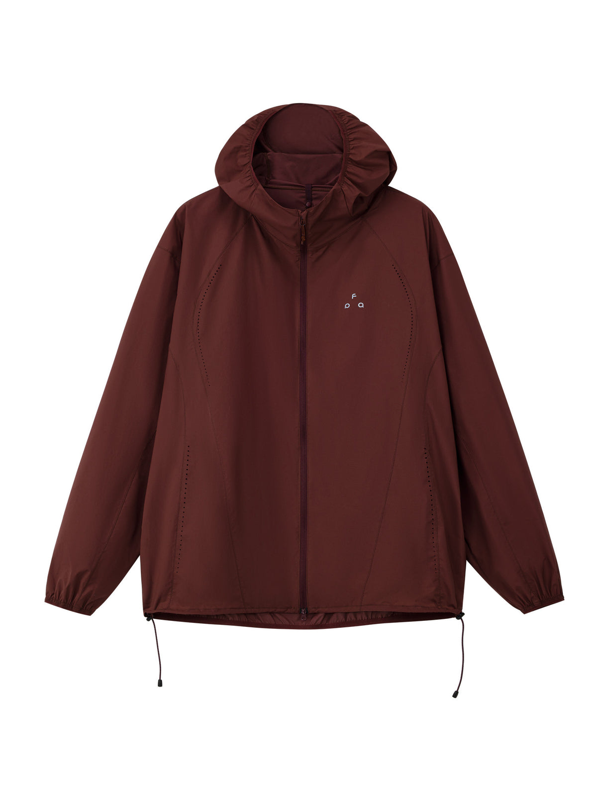 FPA Breathable Running Jacket with Hood, UPF50+ Sun Protection, Lightweight Outdoor Sports Jacket for Men
