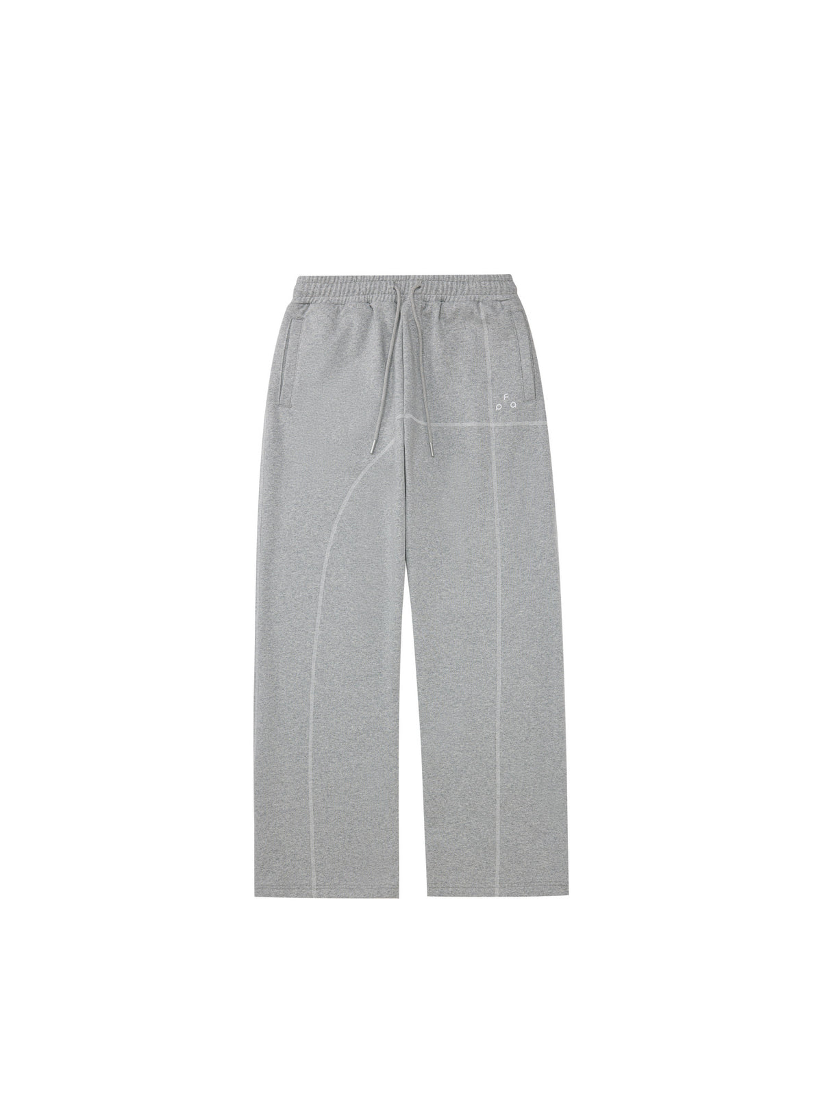 FPA Warm Fleece Casual Sweatpants 2026 Autumn New Style Loose Straight-Leg Unisex Trendy Streetwear Pants