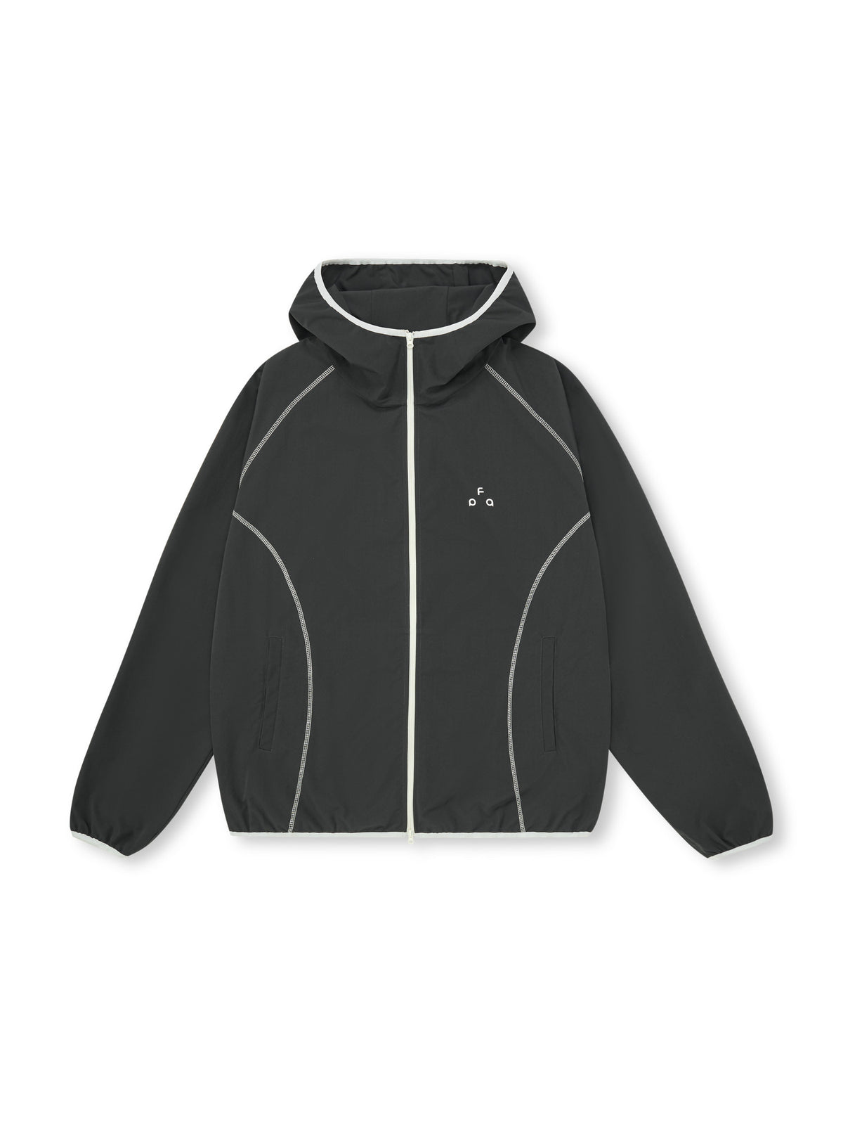 FPA UPF50+ Lightweight Training Zip-Up Jacket – Unisex Loose-Fit Sun Protection Layer for Spring/Summer