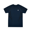 FPA Contrast Color Line Texture Knit Short Sleeve T-Shirt 2026 New Summer Style Premium Athletic Fitness Tee for Men