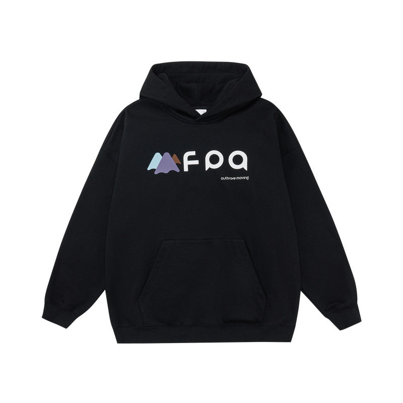 FPA Mountain Graphic Contrast Color Hoodie