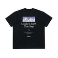 FPA Cool-Touch Ice-Skin Athletic 5-Sleeve T-Shirt, Chinese Streetwear Trend, Summer Loose Round Neck Heavyweight Black Short Sleeve