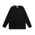 FPA Triangle Basic Small Logo Long Sleeve T-Shirt for Spring/Autumn Casual Sports Crew Neck Inner Layer Heavyweight Tee for Men
