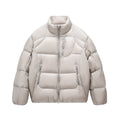 FPA 800FP 95% White Duck Down Aurora Structured Stand Collar Down Jacket – Winter Heavyweight Couple's Down Coat