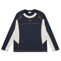 FPA Warm Thermal Sun-Protection Anti-Dust Mite Long-Sleeve Sports Tee - Chinese Streetwear American Style Color-Block Contrast Couple Autumn T-Shirt