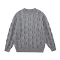 FPA Twisted Cable Knit Crew Neck Sweater 2026 New Design Premium Couple Pullover Autumn Knit Top