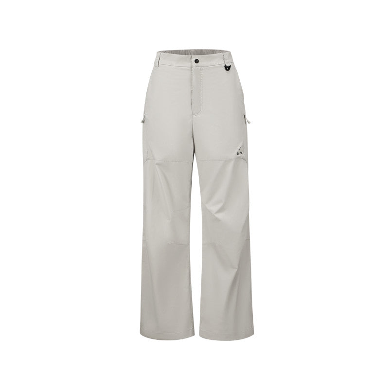FPA Outdoor Water-Repellent Breathable Textured Straight-Leg Pants for Hiking and Casual Wear