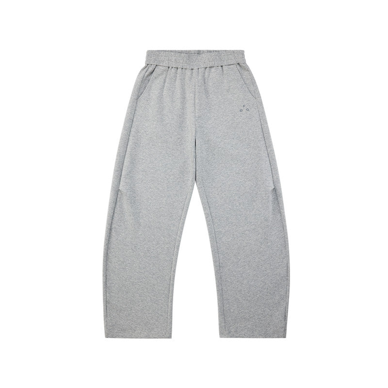 FPA 7A Antibacterial Anti-Mite Soft Skin Air Layer Pima Cotton Curved Hem Sweatpants Summer Casual Pants