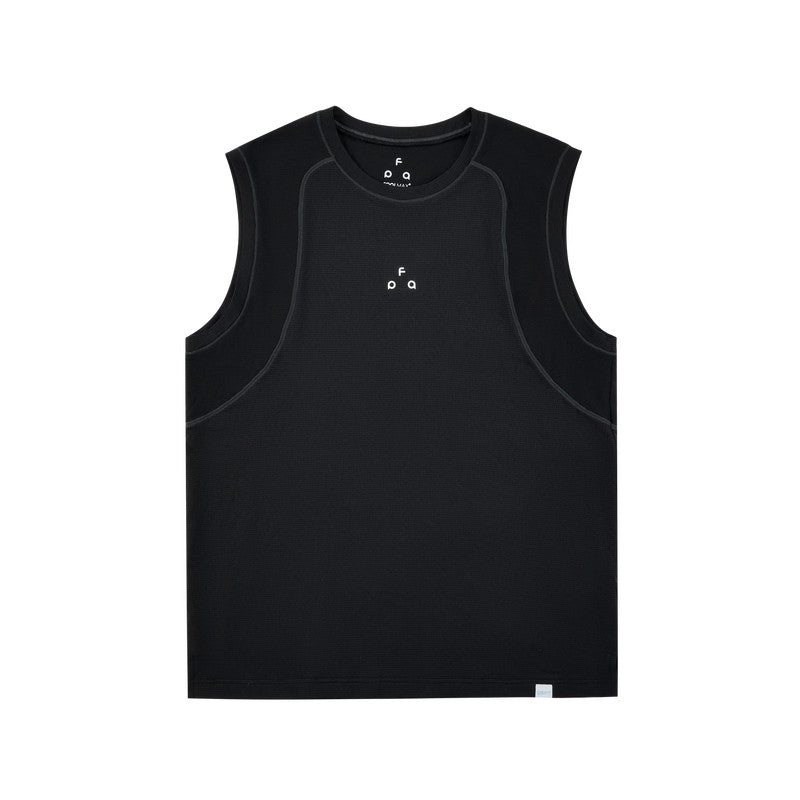 FPA COOLMAX Sports Paneled Vest - Summer Outdoor Breathable Cool Feel Fitness Sleeveless T-Shirt