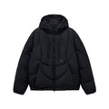 FPA Double-Zip Curved Seam Hooded Matte Down Jacket – Winter Sports Premium Warmth