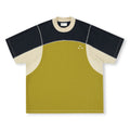 FPA Sports 7A Antibacterial Contrast Stitch Short Sleeve T-Shirt – Summer Two-Tone Casual Unisex Streetwear Tee
