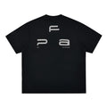 FPA COOLMAX Short Sleeve T-Shirt for Sports, Quick-Dry Cooling Basic Logo Couple Round Neck Summer Tee