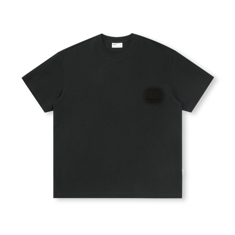 FPA Water-Reveal Logo Cool-Touch Long-Staple Cotton Sports Short Sleeve T-Shirt, Chinese Streetwear Design, Round Neck, Loose Fit