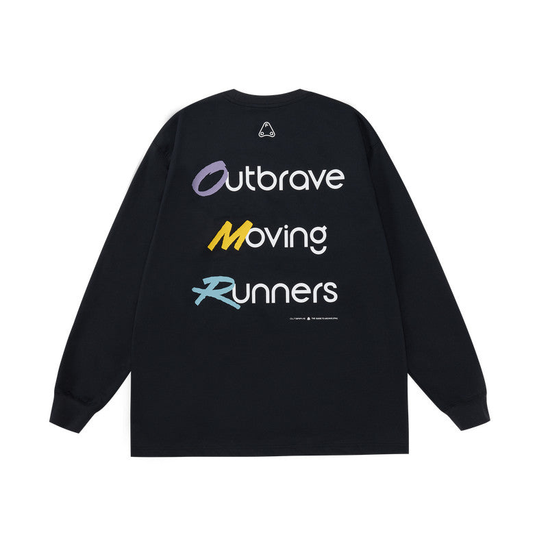 FPA Quick-Dry 5A Antibacterial UPF50+ Sun Protection T-Shirt Autumn Outdoor Sports Crew Neck Loose Couple Chinese Trend Long Sleeve