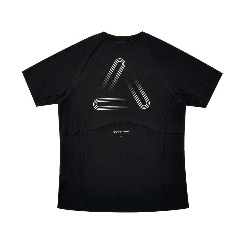 FPA COOLMAX Printed T-Shirt Quick-Dry Cool Touch Athletic Fit Summer Round Neck Outdoor Short Sleeve for Men