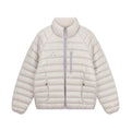 FPA Contrast Logo Printed Down Jacket – Autumn/Winter Lightweight Stand Collar Casual Couple Outdoor Coat