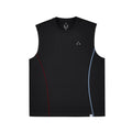 FPA Coolmax Color-Block Fitness Casual Vest Summer Basic Logo Outdoor Running Sleeveless T-Shirt for Men