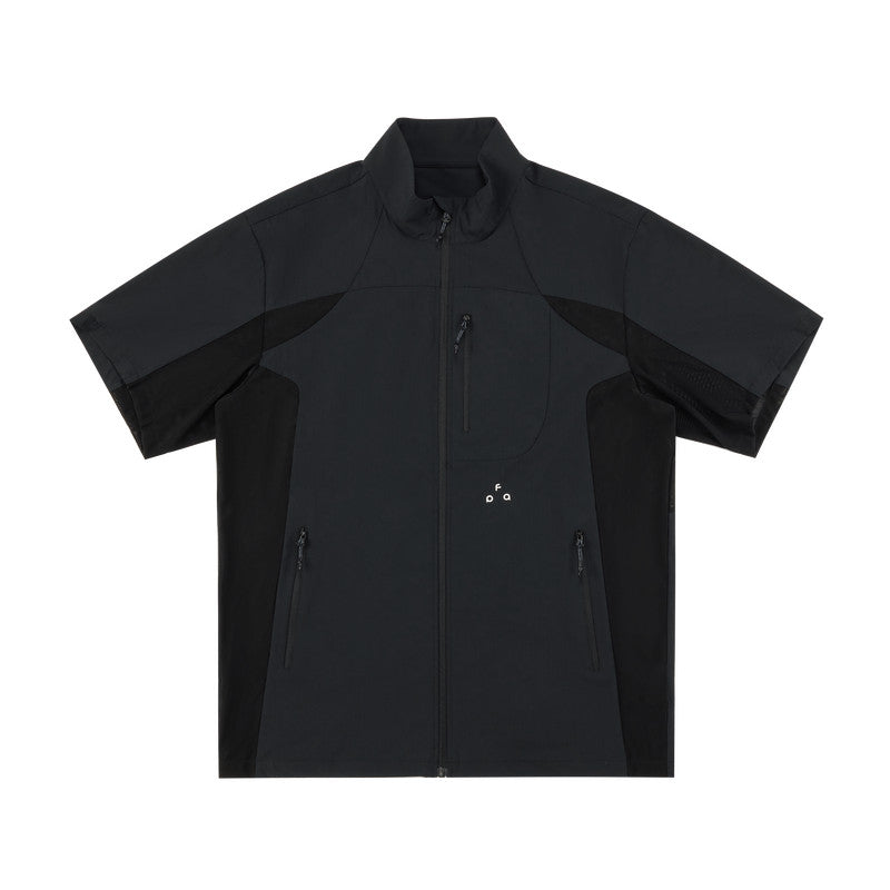 FPA Cool-Touch Breathable Stand Collar Multi-Pocket Short-Sleeve Shirt Summer Chinese Trend Outdoor Sports Quick-Dry Half-Sleeve Shirt