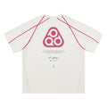 FPA Triangle Logo Contrast Color Short Sleeve T-Shirt - Summer Quick-Dry Crew Neck Unisex Outdoor Sports Tee