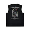 FPA Coolmax Lyocell Rock Print Athletic Vest - Summer Workout Cooling Sleeveless T-Shirt