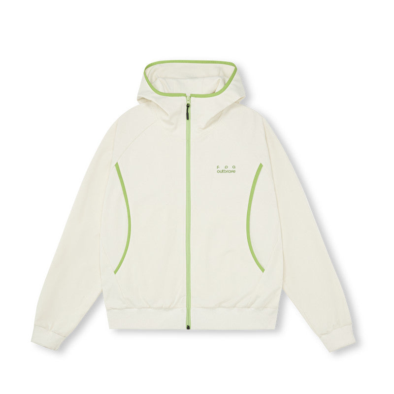 FPA Outdoor Breathable Hooded Cardigan Jacket - American Streetwear Unisex Casual Sports Jacket for Spring/Autumn