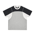 FPA Sport Hassel Contrast Raglan Sleeve Short Sleeve Summer Couple Loose Round Neck Design Sense Chinese Streetwear T-Shirt