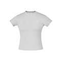 FPA Women's Quick-Dry Breathable Wrinkle-Resistant Track Print Slim Fit Short-Sleeve Crew Neck Yoga T-Shirt