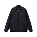 FPA Structured Triangle Print Jacket – Spring Casual Unisex Stand Collar Loose Lightweight Outdoor Sports Jacket