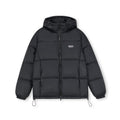 FPA Hooded Logo Print Down Jacket - Chinese Streetwear Trend, Loose Fit, Couple Style, Thick Warm Winter Down Coat for Men