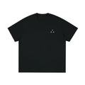 FPA Triangle Logo Short Sleeve T-Shirt - Chinese Streetwear Trendy Crew Neck Loose Basic Casual Minimalist Couple Summer Tee