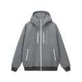 FPA 90% White Duck Down Wool-Blend Warm Coat – Men's Outdoor Casual Retro Hooded Down Jacket for Fall/Winter