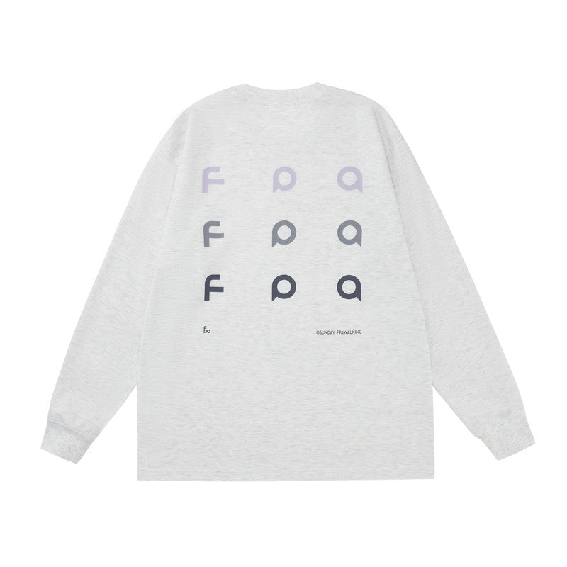FPA Sorona Lyocell UPF50+ Long Sleeve National Trend Basic Logo Casual Sports T-Shirt