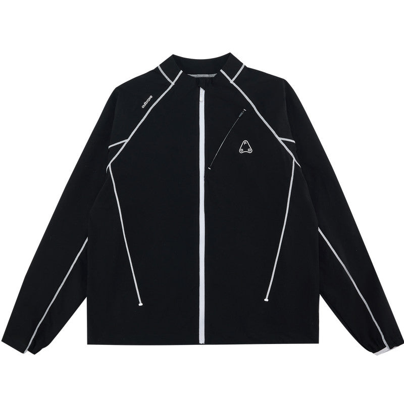 FPA Color-Block Hasso Line Sports Jacket 2026 New Spring Lightweight Outdoor Couple Stand Collar Premium Coat Men