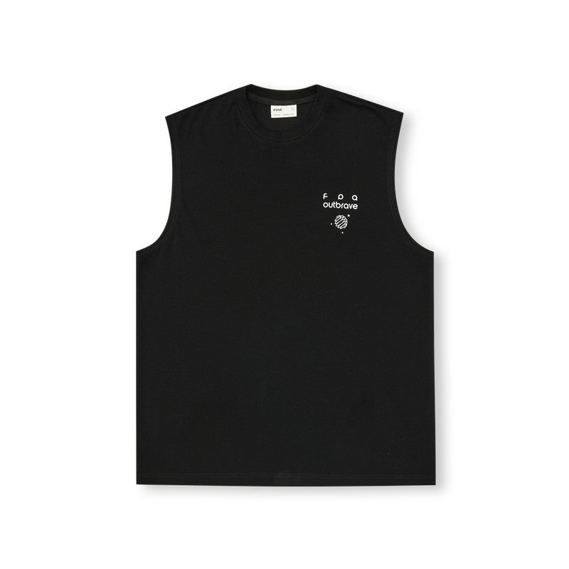 FPA Quick-Dry 7A Antibacterial Athletic Sleeveless Tank Top - Summer Chinese Street Style Loose Fit Couple Workout Vest