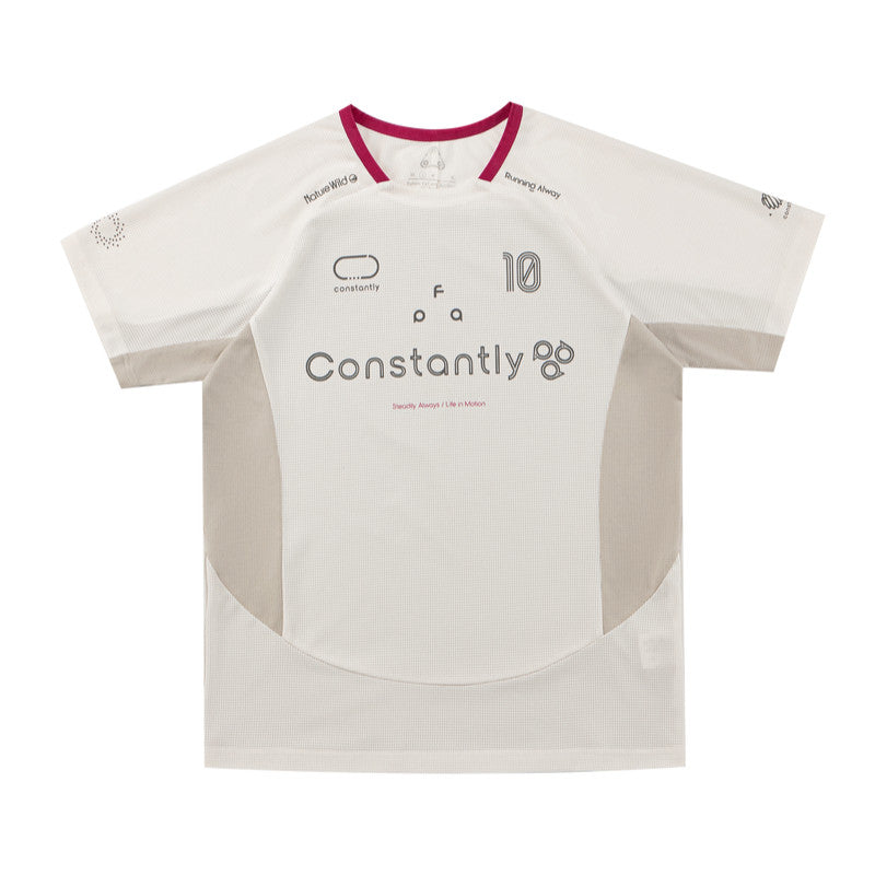 FPA Soccer Capsule Collection Breathable Quick-Dry Cool-Touch Printed Sports Soccer Short-Sleeve T-Shirt for Men and Women