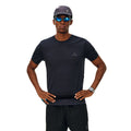 FPA Textured Lyocell Athletic Short Sleeve T-Shirt - Summer Casual Couple Round Neck Basic Logo Print Tee for Men