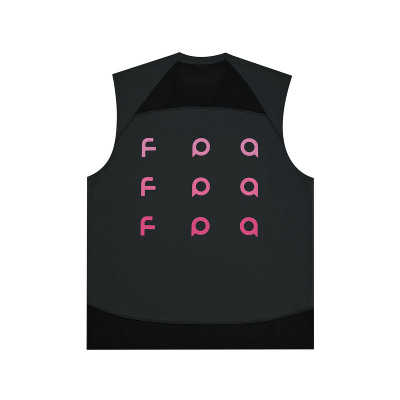 FPA Cool-Touch Textured Athletic Vest – Quick-Dry Basketball & Gym Round Neck Sleeveless T-Shirt for Men (Couple Style)