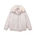 FPA Structured Fur Collar Down Jacket 2026 New Winter Design Premium Warm Couple Down Coat