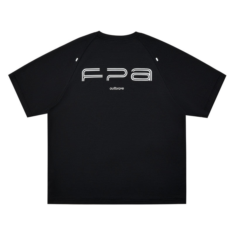 FPA Brand Logo Quick-Dry Raglan Sports COOLMAX Short Sleeve 2026 New Summer Cooling Breathable T-Shirt for Men