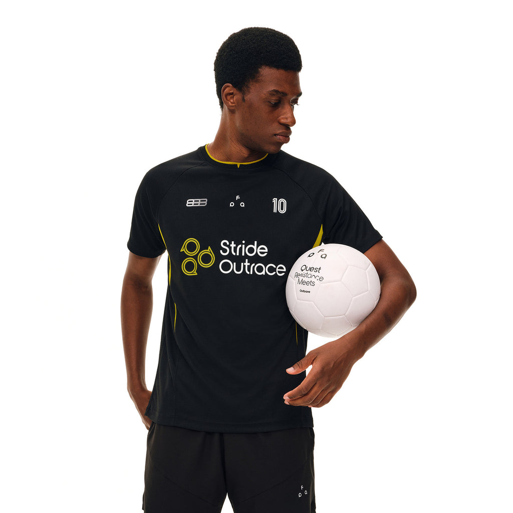 FPA Football Capsule Series Logo Print Short Sleeve T-Shirt – Quick-Dry Outdoor Round Neck Tee