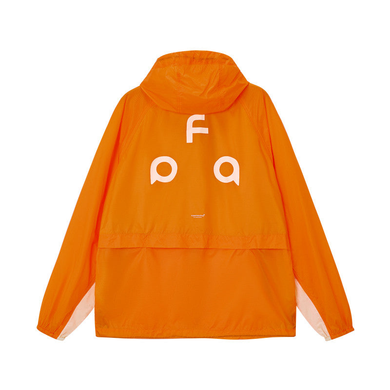 FPA Transparent Grid Sun Protection Jacket - Lightweight Outdoor Sports Couple Casual Hooded UV-Protective Coat