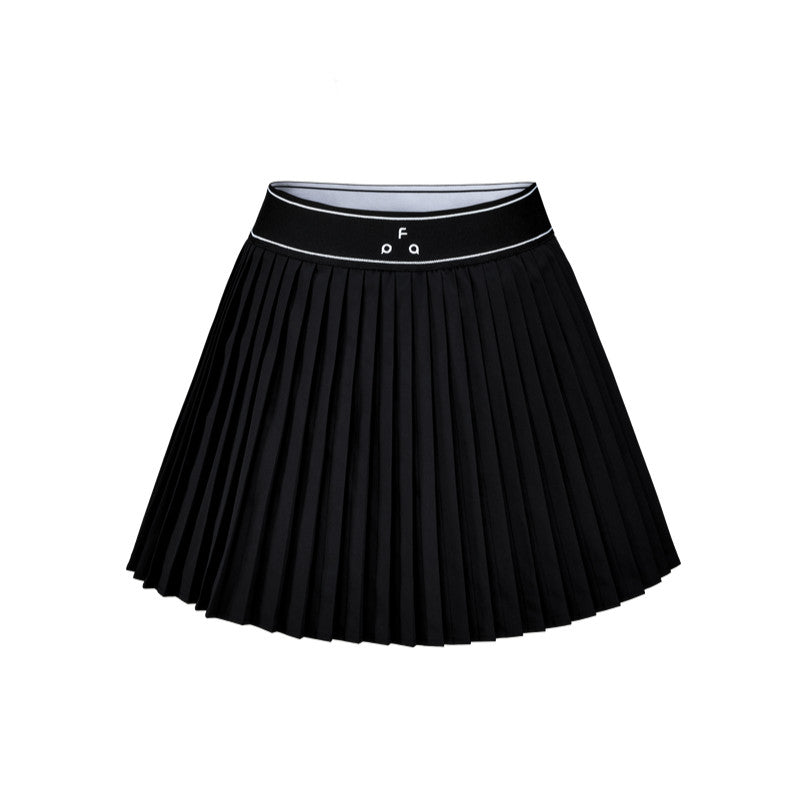 FPA Sorona Wrinkle-Resistant Quick-Dry Pleated Tennis Skirt Summer Webbing Casual Outdoor Fitness Running Sports Skirt for Women