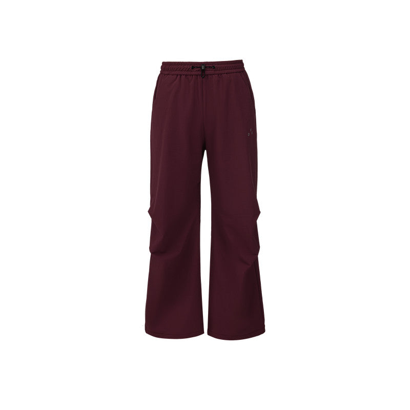 FPA Outdoor Parachute Pants Women's Loose Wide-Leg Casual Trousers with Drawstring, Streetwear Style, All-Season