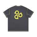 FPA Cool-Touch Antibacterial Quick-Dry Short-Sleeve T-Shirt with Hasu Line Logo - Unisex Summer Loose Fit Streetwear Couple Tee