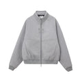 FPA Wool-Blend Thermal Lined Outdoor Double-Zip Jacket – Autumn/Winter Stand Collar Unisex