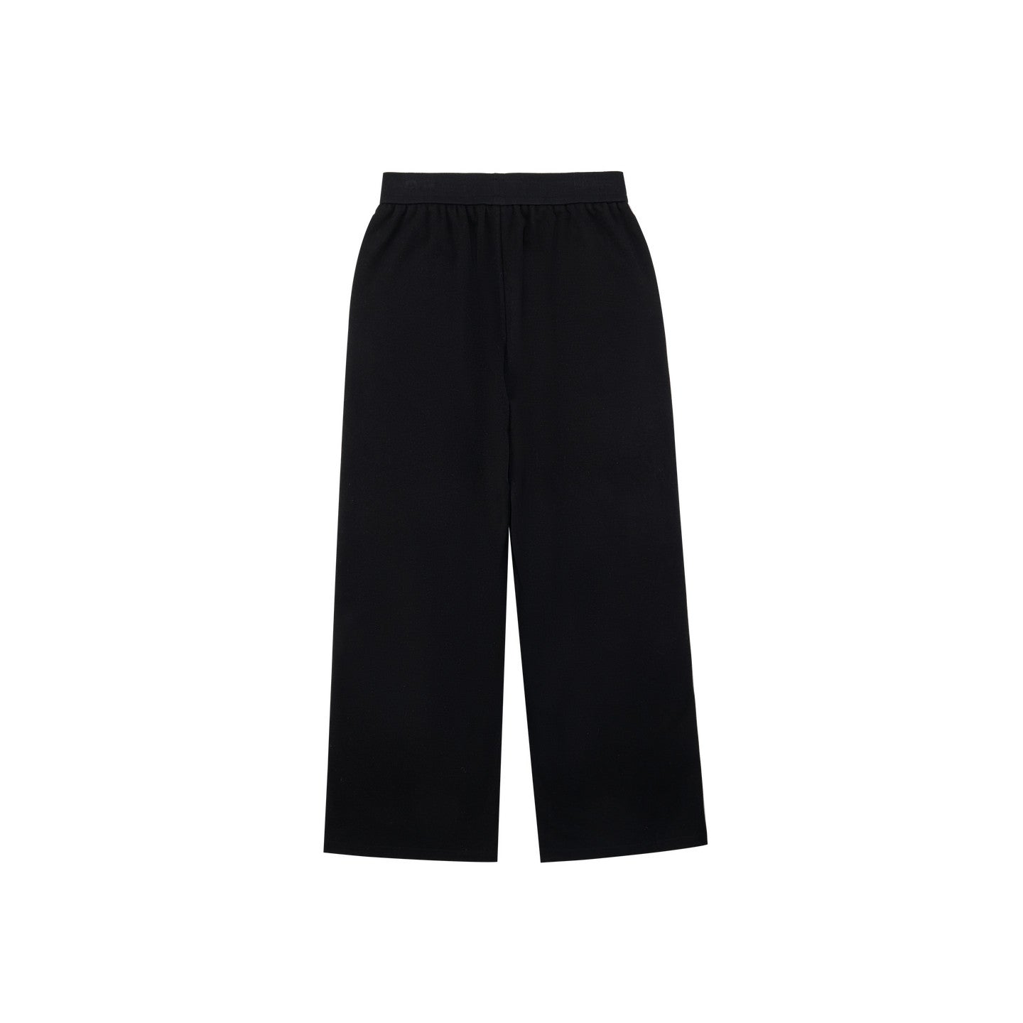 FPA Tencel Wool Textured Contrast Stitch Curved-Leg Trousers – Autumn/Winter Relaxed Wide-Leg Unisex Casual Pants