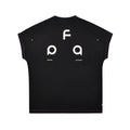 FPA Sun-Protective Antibacterial Stretch Contrast Stitch Sleeveless Short-Sleeve Summer Sports Design Couple T-Shirt